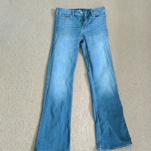 Hollister mid rise boot cut jeans